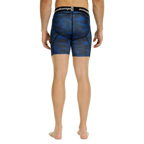 Men's Camo Blue 5.5'' Fitness Shorts