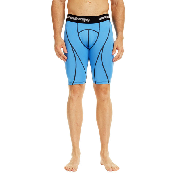 Men's Light Blue 9" Fitness Shorts