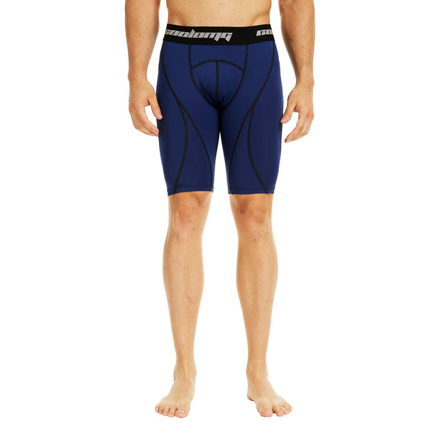 Men's Navy Blue 9" Fitness Shorts