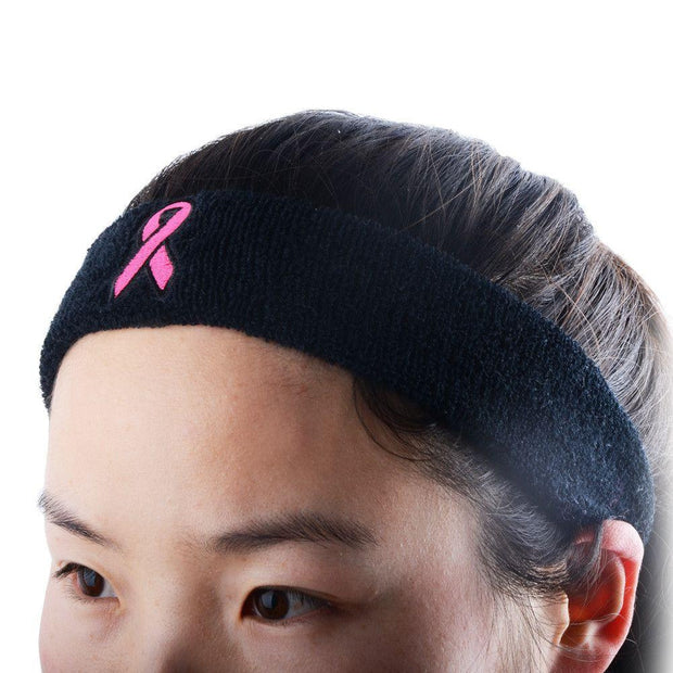 Breast Cancer Awareness Ribbon Headband