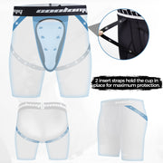 COOLOMG Athletic Cup Flex Protective Adult & Youth Cup for Baseball, Football, Lacrosse, Hockey, MMA