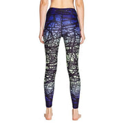 Women Printed Compression Yoga Leggings