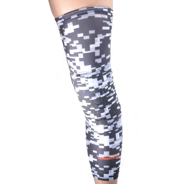 Padded Digital Black Knee Long Sleeve