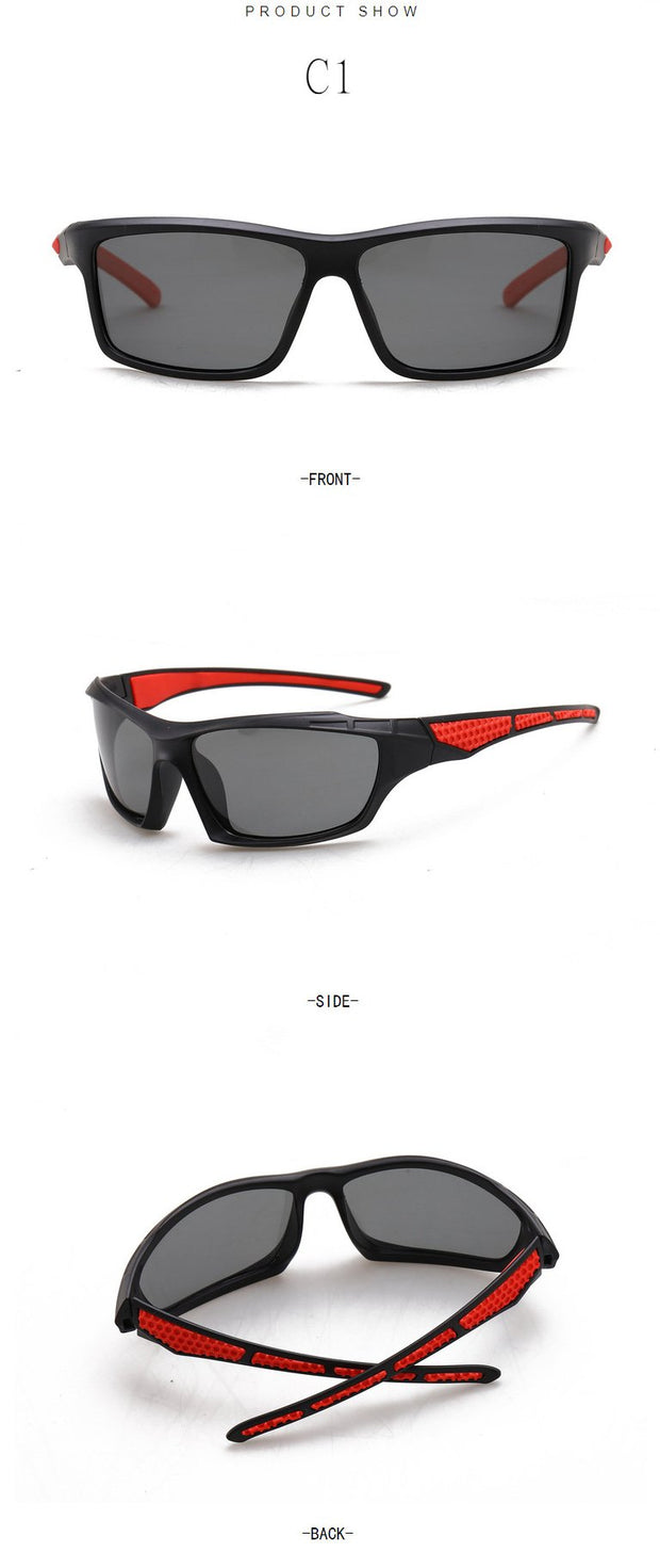 Coolomg Sports Sunglasses for Men Women Cycling Running Driving Fishing Glasses