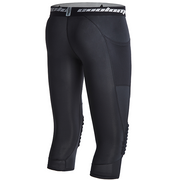 Big Kids ¾ Length Compression Tight with Knee Pads BP001BK