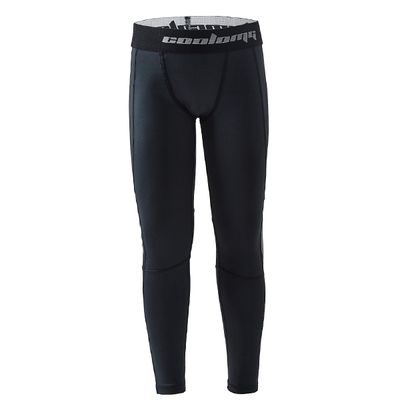 Boys Black Basketball Running Tights