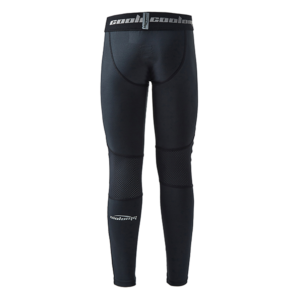 Boys Black Basketball Running Tights