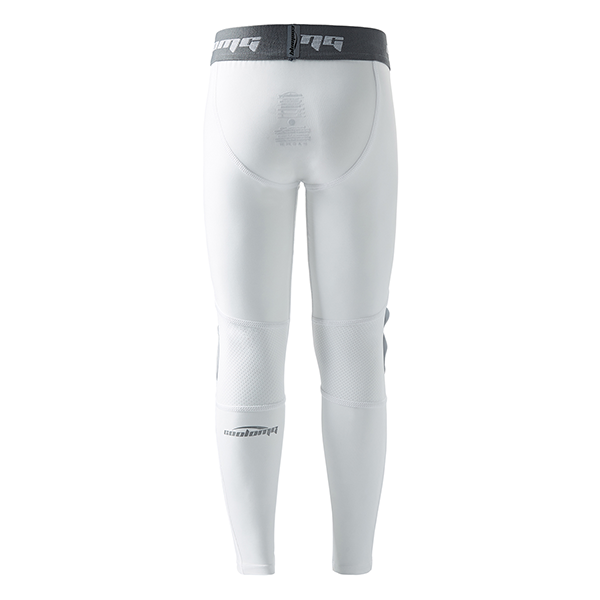 Boys White Basketball Running Tights COOLOMG Football Baseball