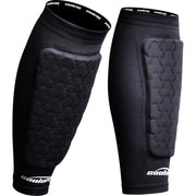 COOLOMG Soccer Shin Guards Shin Pads Calf Compression Sleeves Football CF008