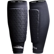COOLOMG Soccer Shin Guards Shin Pads Calf Compression Sleeves Football CF008
