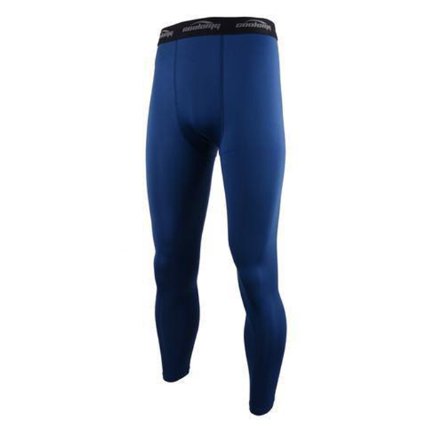 Dark Blue Compression Pants for Men Youth Boys