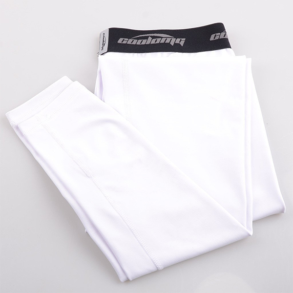 White compression pants boys hotsell