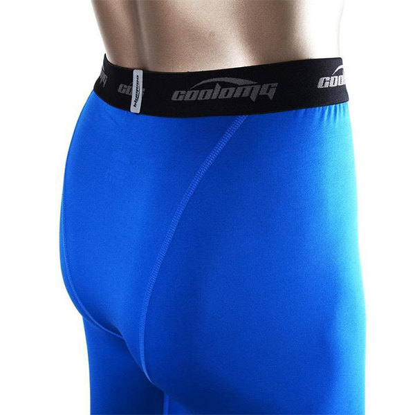 Boys blue 2025 compression pants