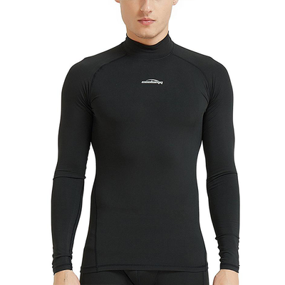 Men's Thermal Fleece Lined High Collar Shirts SP518