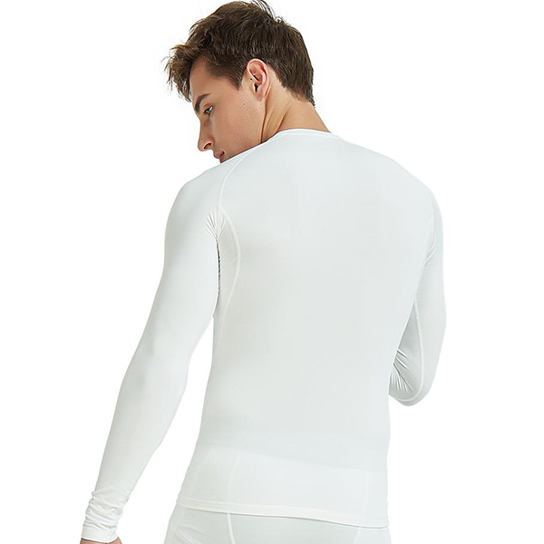 Men's White Thermal Fleece Lined Shirts SP518 – COOLOMG - Football Baseball  Basketball Gears