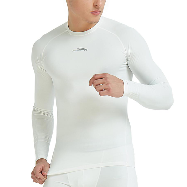 Men's White Thermal Fleece Lined Shirts SP518 – COOLOMG - Football