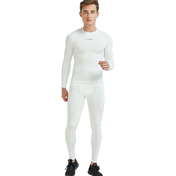 Men's White Thermal Fleece Lined Shirts SP518