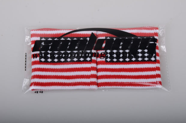 Cotton American Flag Wristbands