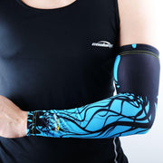 Blue Ink Compression Arm Sleeve