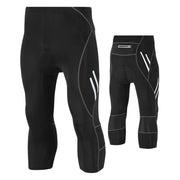 4D Padded Cycling Capris with Pocket for Men