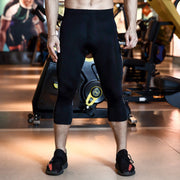 4D Padded Cycling Capris with Pocket for Men