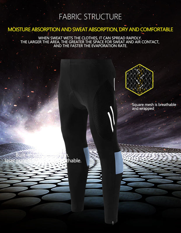 4D Padded Cycling Pants with Pocket for Men
