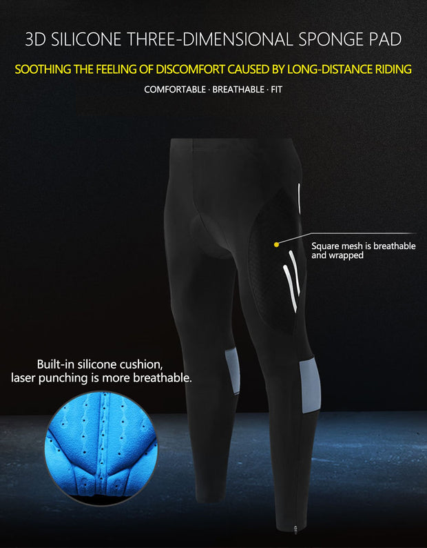 4D Padded Cycling Pants with Pocket for Men