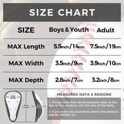 COOLOMG Athletic Cup Flex Protective Youth & Adult Cup PT001 MT001