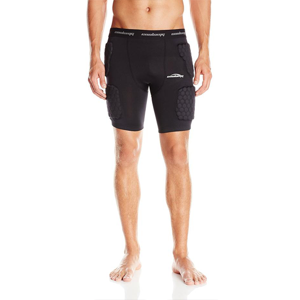 Men's Sport Tights Shorts with EVA Pads