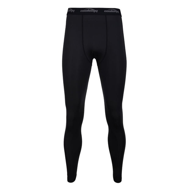 COOLOMG Compression Pants GYM Running Tights Length Pants Leggings For Men Youth Boy BLACK COOLOMG Football Baseball Basketball Gear