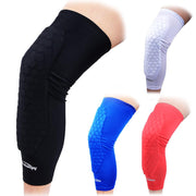 Basketball Long Leg Knee Sleeve with Extra Full Cover Pads