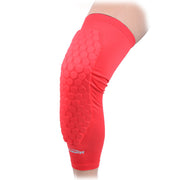 Basketball Long Leg Knee Sleeve with Extra Full Pads