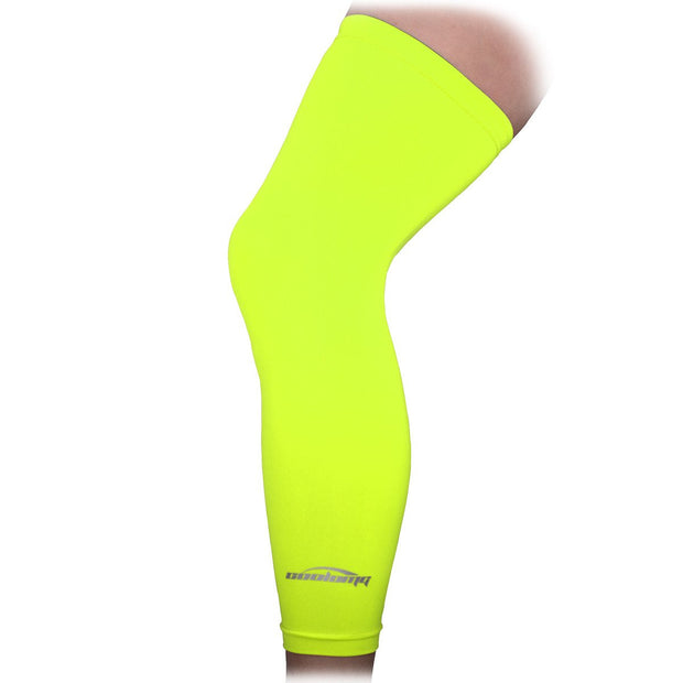 Fluoresent Green Baseball Leg Knee Long Sleeve