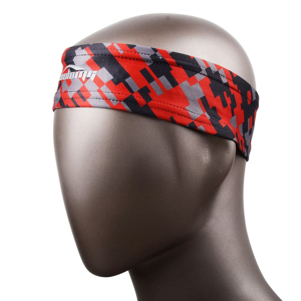 Red Black Headband