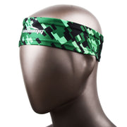 Green Black Headband