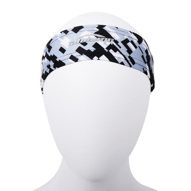 Grey Black Headband