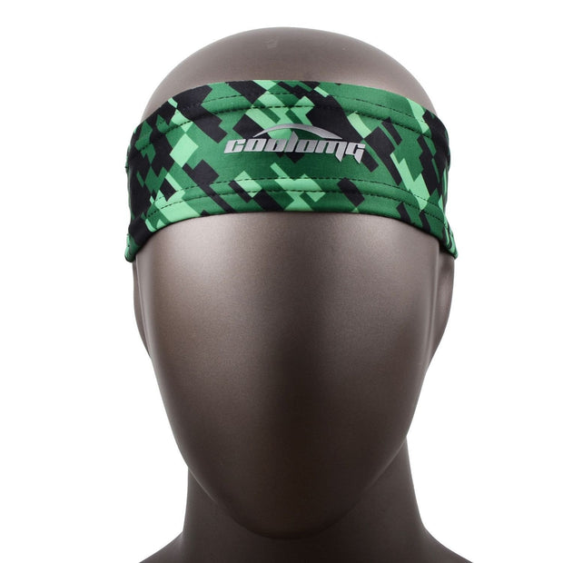 Green Black Headband