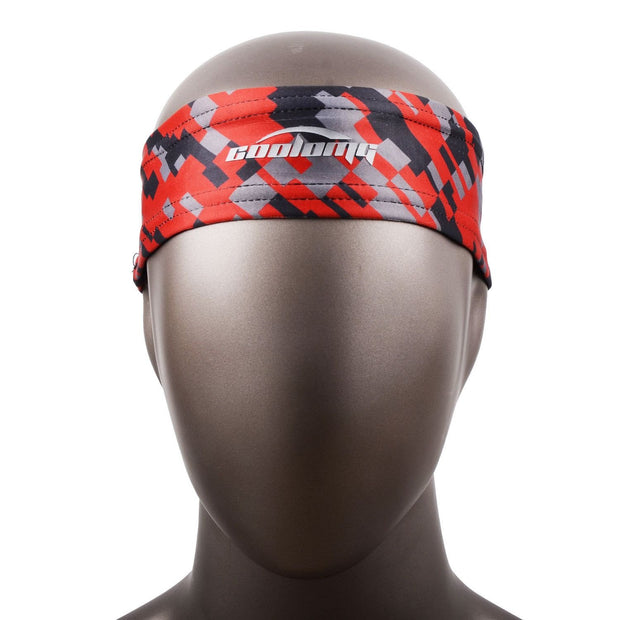 Red Black Headband