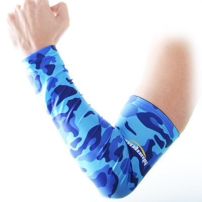 Camouflage Blue Anti-slip Arm Sleeve