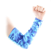 Camouflage Blue Anti-slip Arm Sleeve
