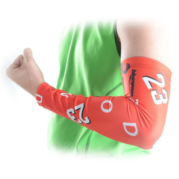 Forever Number 23 Anti-slip Red Arm Sleeve