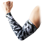 Gray Compression Arm Sleeve