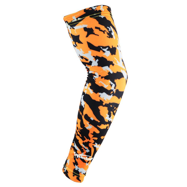 Camo Orange Compression Arm Sleeve