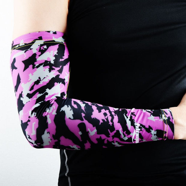 Camo Purple Compression Arm Sleeve