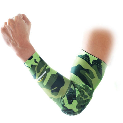 Camouflage Green Arm Sleeve with Pad