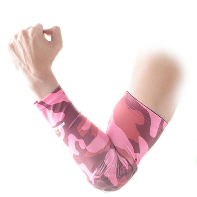 Camouflage Pink Anti-slip Arm Sleeve with Pad