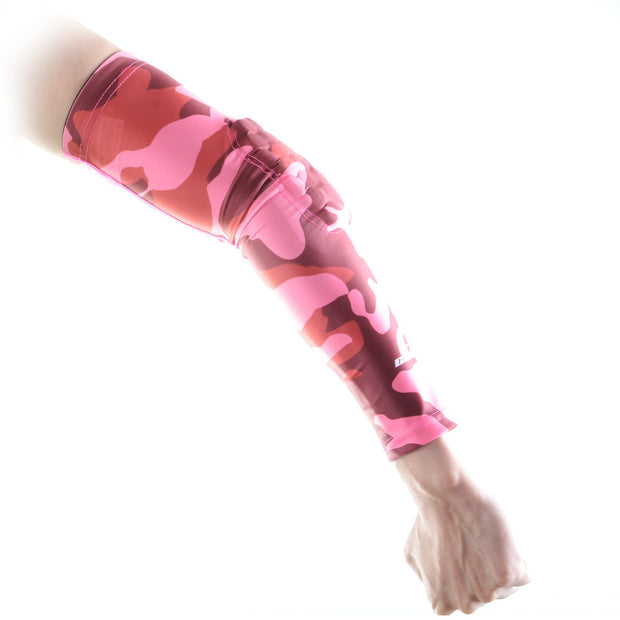 Camouflage Pink Anti-slip Arm Sleeve with Pad