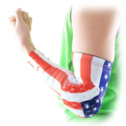 USA Flag Printed Anti-slip Arm Sleeve with Pad