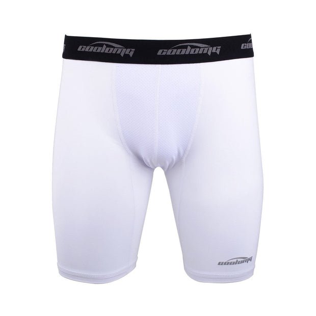 Men's White 6" Training Shorts