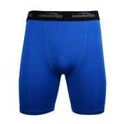 Men's Blue 6" Training Compression Shorts